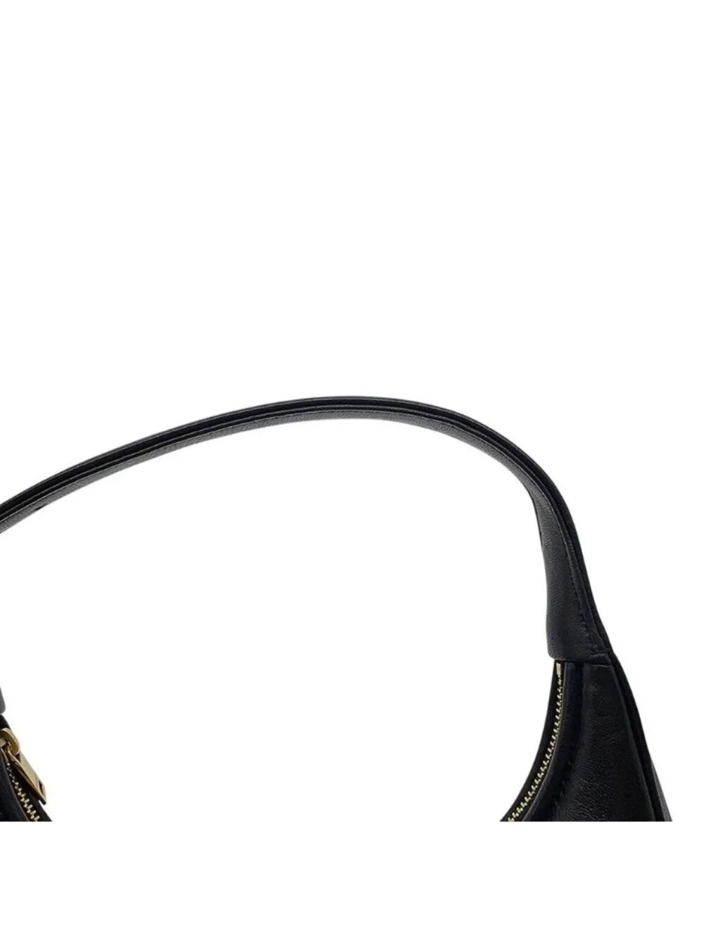 Saint Laurent Paris Handbag Calypso Mini Hobo Lambskin 2-Way Shoulder Black